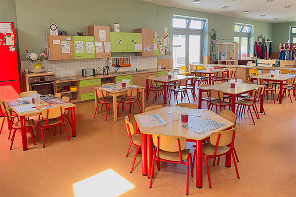 Essbereich Kindergarten