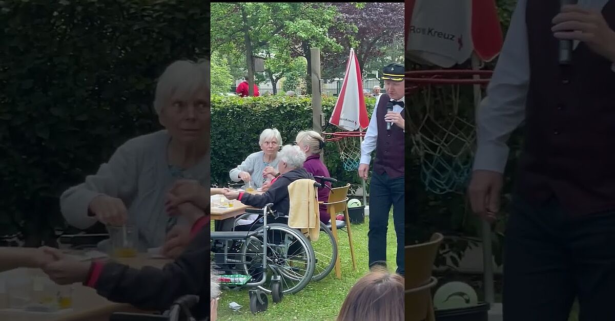 Sommerfest im DRK-Altenpflegeheim Königshufen.
